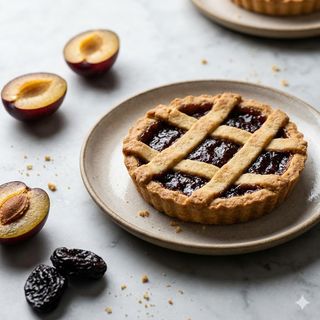 Crostatina con prugne