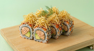 Crudo cotto roll