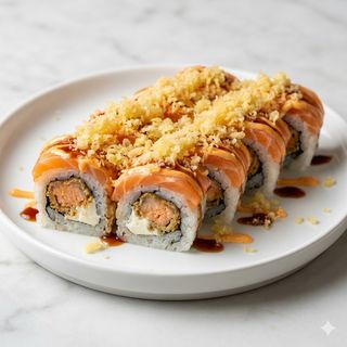 Crunchy salmon special