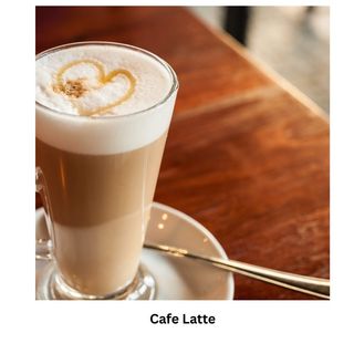 Café latte single