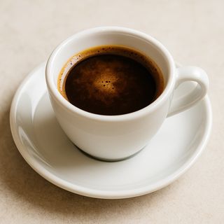 Caffè corretto pieno