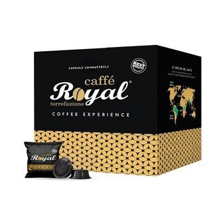 Caffè Royall 100 pezzi Capsule compatibili A Modo Mio