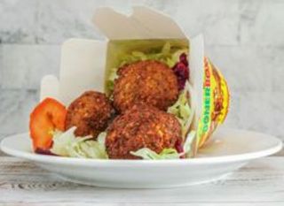 Caixa de Falafel Vegetariano