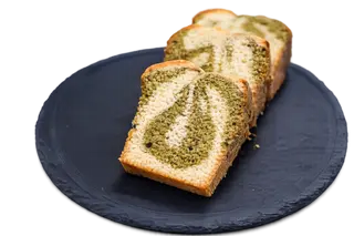 Cake marmorizzato al the matcha