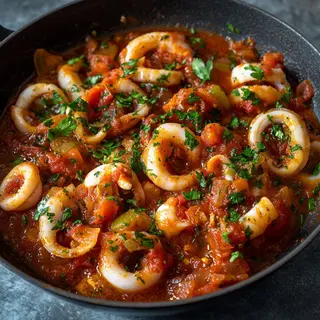 Calamar À La Mexicaine