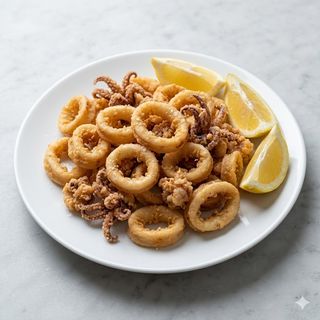 Calamari e totani fritti