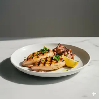 Calamari grigliati