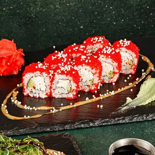 California Rolls со снежным крабом/ California Rolls cu Crab de Zăpadă