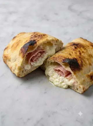 Ricotta, prosciutto cotto e mozzarella