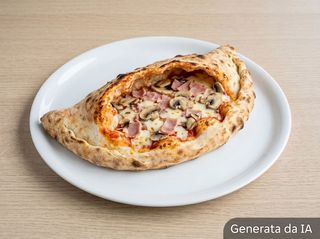 Calzone con prosciutto cotto - normale