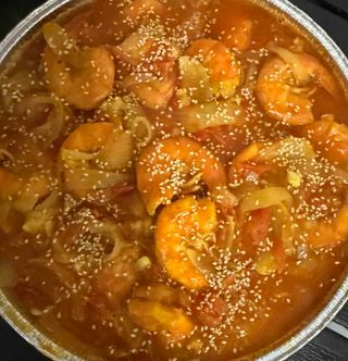 Camarão com Arroz