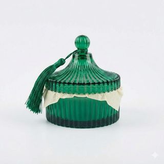 Candele profumate verde