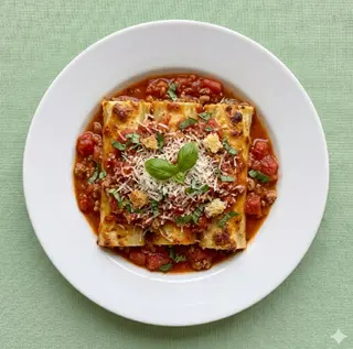Cannelloni al sugo - 1 porzione