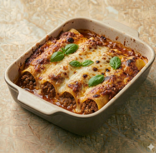 Cannelloni con ricotta e spinaci