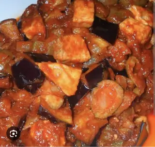 Caponata di pesce spada