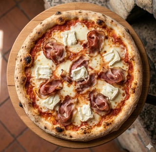 Caprino e speck