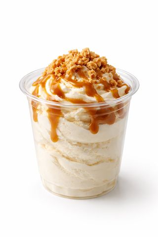 Caramel ice cream