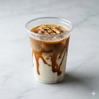 Caramel latte of camero