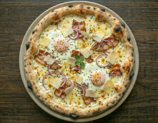 Pizza Carbonara