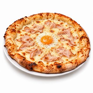 Pizza Carbonara Di Roma