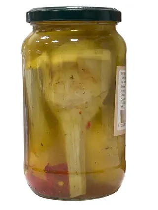 Carciofi con gambo alla romana vasetto da 580 g