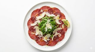 Carpaccio di bresaola, rucola e grana
