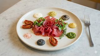 Carpaccio di carne salata