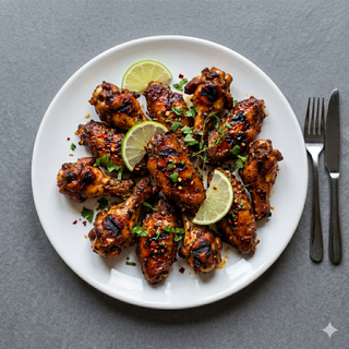 Caribbean Spicy Chicken Wings