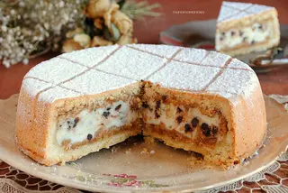 Cassata siciliana infornata