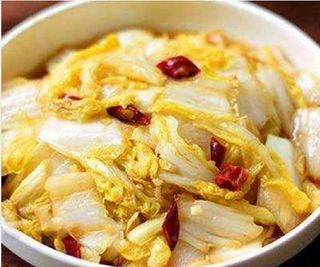 135 酸辣大白菜Cavolo cinese agropiccante
