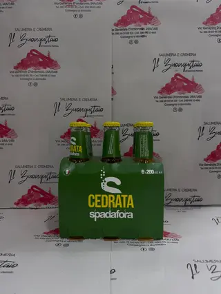 Cedrata da 20 cl confezione da 6 pezzi