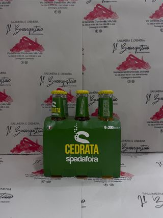 Cedrata da 20 cl confezione da 6 pezzi