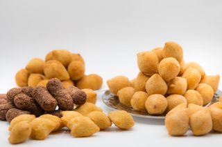 Cento de Salgados Fritos