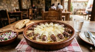Ćevapi u kajmaku