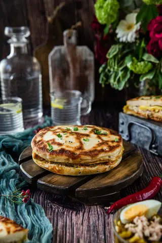 Chapati Jambon