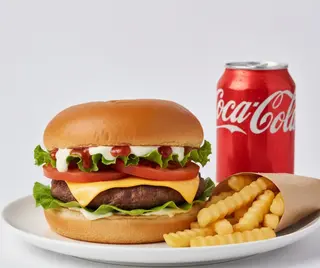 Cheese burger menù