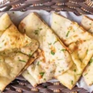 Cheese garlic naan