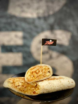 Cheese pomfrit tortilla  obrok