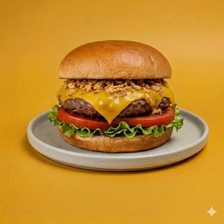 Cheeseburger di chianina
