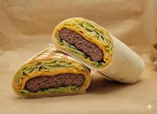 Cheeseburger wrap