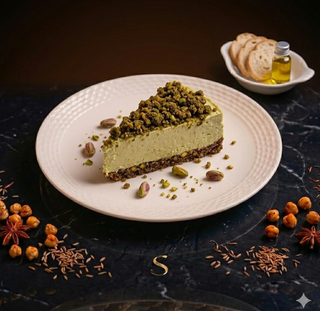 Cheesecake al pistacchio