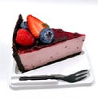 Dual flavour basque cake