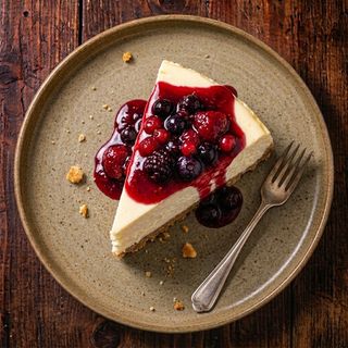 Cheesecake con frutti di bosco