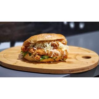 Cheezy Zinger burger