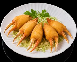 40. Chele di granchio fritte 5 pezzi