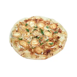 Pizza crémeuse au Miel