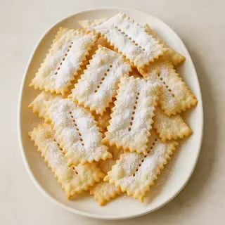 Chiacchiere vassoio grande
