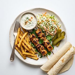 Plat Chich Taouk Turc
