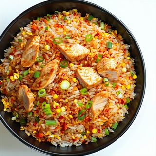 Chicken Schezwan fried rice