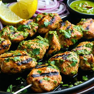 Chicken haryali tikka